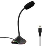 Microphone Live Call Microphone Game Microphone RGB Computer Microphone - Image 2