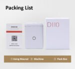 Label Printer Home Thermosensitive Sticker Printer Portable Bluetooth Small - Image 3