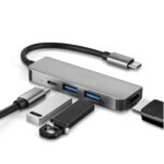 Hub USB HUB Splitter One For Four USB C To HDMI Docking Station - Image 5