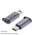 USB To Mini Adapter V3 To Type-C Charging Cable Adapter T-port Micro - Image 10
