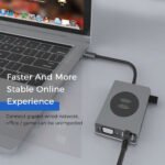 TYPE-C notebook HUB docking station - Image 4