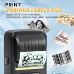 Bluetooth Ink-free Portable Thermal Label Printer - Image 2