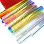 Transparent Iris PVC Laser Paper Transparent Magic Film Laser Paper