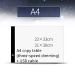 A4 Copy Table LED Copy Table Light-emitting Board - Image 6
