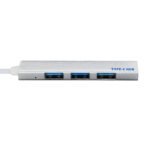 Notebook Type-C HUB 4-port USB Deconcentrator Aluminum Alloy Multi-port USB HUB Typec Docking Station - Image 4