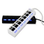 With Switch Hub Usb 7 Bit Splitter 7 Port Usb Hub One Drag Seven Hub Converter