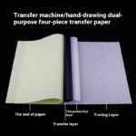 Tattoo Transfer Paper Quadruple Copy Paper A4 Hand Drawing Lines Clear Machine Conversion With Transfer Paste Gel - Image 6